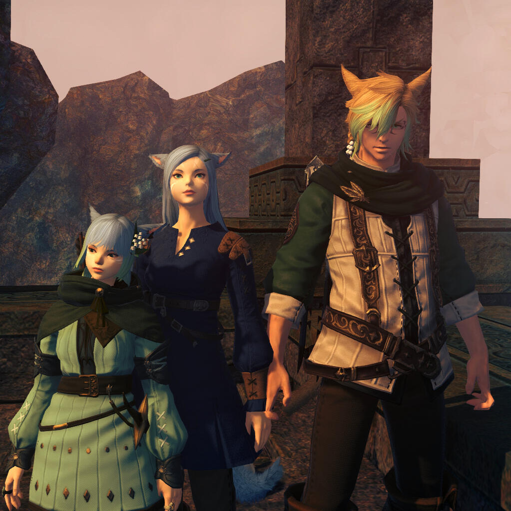 Rhia and her Parents